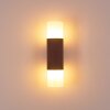 Buhrkall Buiten muurverlichting Roest, 2-lichts