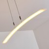 Delaware Hanglamp LED Zilver, 1-licht