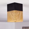 Armenie Hanger Messing, Zwart, 1-licht