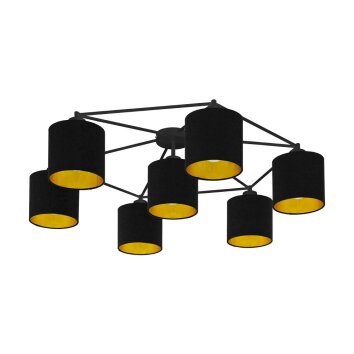 Eglo STAITI Plafondlamp Zwart, 7-lichts