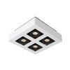 Lucide XIRAX Plafond spot LED Wit, 4-lichts