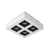 Lucide XIRAX Plafond spot LED Wit, 4-lichts