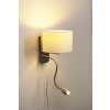 Trio HOTEL Muurlamp LED Chroom, Nikkel mat, 2-lichts