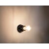Faro Barcelona KERA Wandlamp Zwart, 1-licht