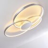 Skanes Plafondlamp LED Nikkel mat, 1-licht