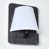 Huddinge Wandlamp Grijs, 1-licht