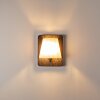 Huddinge Wandlamp Grijs, 1-licht