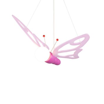 Elobra FALTER Hanglamp Roze, 1-licht