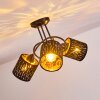 Liared Plafondlamp Zwart, 3-lichts