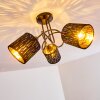 Liared Plafondlamp Zwart, 3-lichts