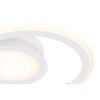 Globo FENNA Plafondlamp LED Wit, 1-licht