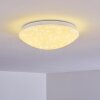 Brighton Star Plafondlamp LED Wit, 1-licht, Afstandsbediening, Kleurwisselaar
