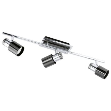 Eglo DAVIDA 1 Lichtrail Nikkel mat, 3-lichts