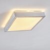 Sora Plafondlamp LED Nikkel mat, 1-licht