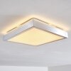 Sora Plafondlamp LED Nikkel mat, 1-licht