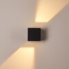 Fauderup Buiten muurverlichting LED Antraciet, 2-lichts