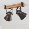 Oksbol Plafondlamp Hout licht, 2-lichts