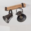 Oksbol Plafondlamp Hout licht, 2-lichts