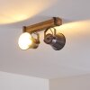 Oksbol Plafondlamp Hout licht, 2-lichts