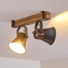 Oksbol Plafondlamp Hout licht, 2-lichts