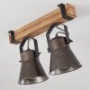 Oksbol Plafondlamp Hout licht, 2-lichts