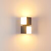 Swanek Buiten muurverlichting LED Antraciet, 2-lichts