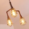 Taggia Hanglamp Bruin, 3-lichts