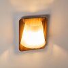 Huddinge Wandlamp Hout donker, Zwart, 1-licht