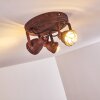 Drobak Plafondlamp Roest, 3-lichts