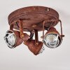 Drobak Plafondlamp Roest, 3-lichts