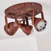 Drobak Plafondlamp Roest, 3-lichts