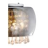 Globo KALLA Wandlamp Chroom, 2-lichts