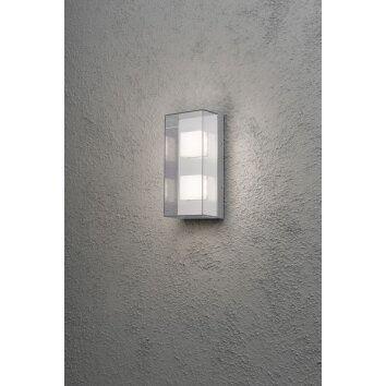 Konstsmide Sanremo Muurlamp LED Grijs, 1-licht