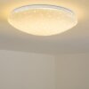 Foxes Plafondlamp LED Wit, 1-licht, Afstandsbediening, Kleurwisselaar