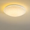 Foxes Plafondlamp LED Wit, 1-licht, Afstandsbediening, Kleurwisselaar