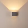 Fauderup Buiten muurverlichting LED Grijs, 2-lichts