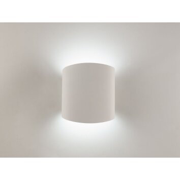 Mantra ASIMETRIC Muurlamp Wit, 1-licht