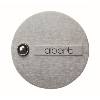Albert 945 Deurbel roestvrij staal