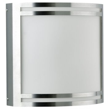 Albert 6407 Buiten muurverlichting LED roestvrij staal, 1-licht