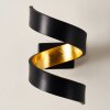 Rezat Wandlamp LED Zwart-Goud, 1-licht