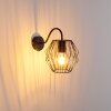 Yalmhill Wandlamp Zwart, 1-licht