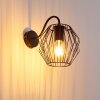 Yalmhill Wandlamp Zwart, 1-licht