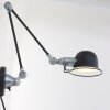 Steinhauer Darvin Muurlamp Grijs, Zwart, 1-licht