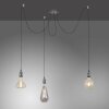 Leuchten Direkt DIY Hanglamp Zwart, 3-lichts