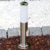 Caserta Plint licht, Staande lamp, Pad licht Roestvrijstalen kleur, 1-licht