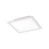 Leuchten Direkt Ls-FLAT Plafondlamp LED Wit, 1-licht, Afstandsbediening, Kleurwisselaar