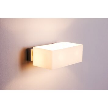 Ideallux BOX Muurlamp Chroom, 2-lichts