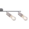 Globo FLECKI Spotbalk Grijs, 4-lichts