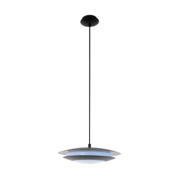 Eglo MONEVA-C Hanger LED Zwart, 1-licht, Kleurwisselaar