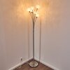 Kitee Staande lamp Chroom, Nikkel mat, 6-lichts